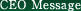 CEO Message