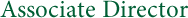 Associate Director